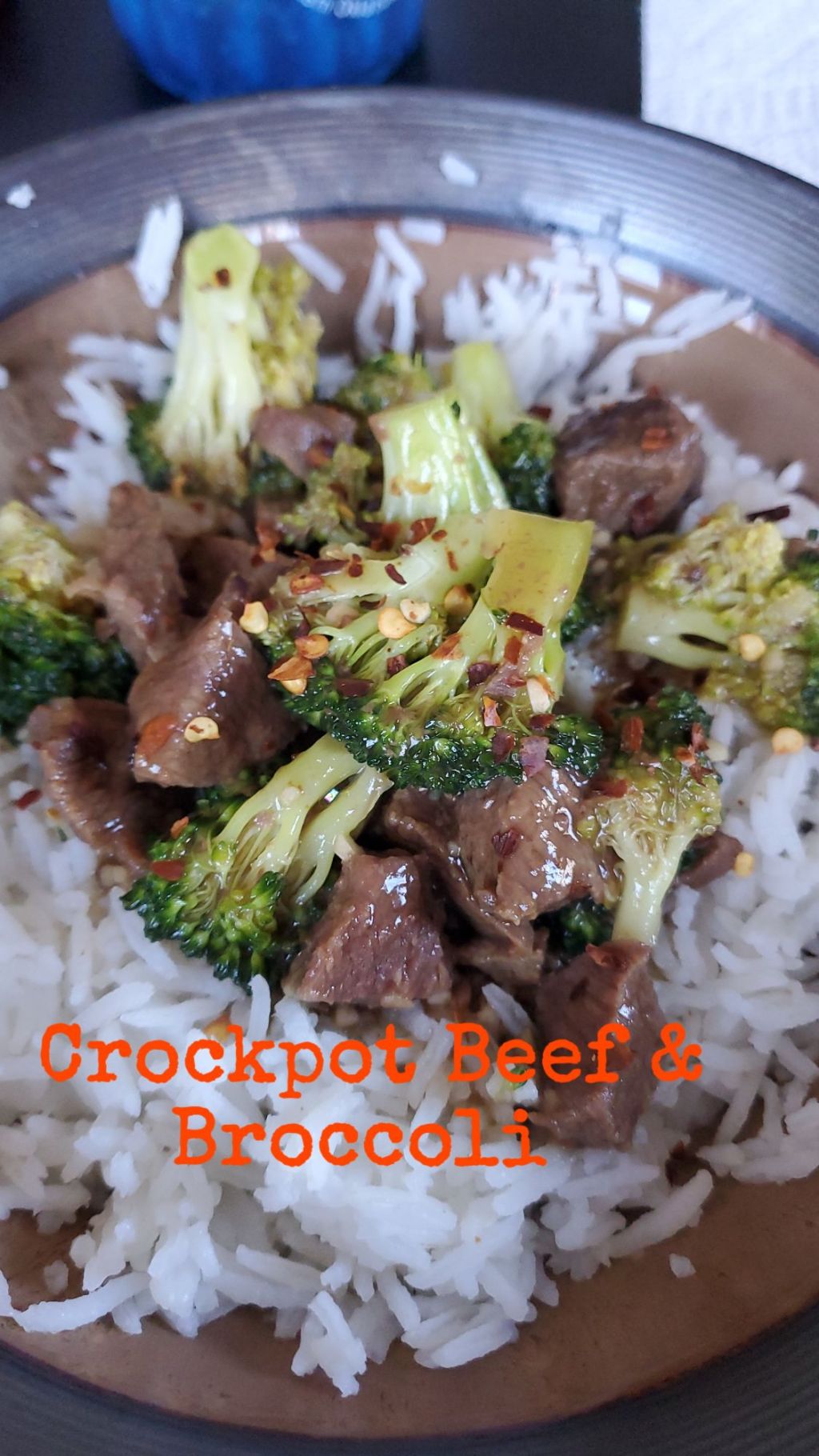 Crockpot Beef & Broccoli